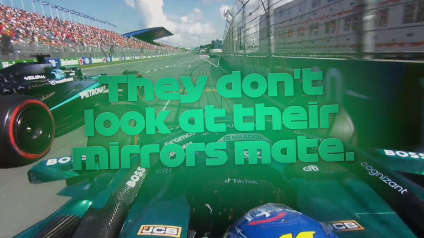 2025 Dutch GP FP3: Near miss for Russell and Alonso at the pit entry in final practice